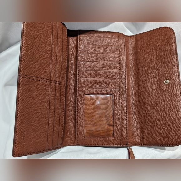 Vintage Coach Slim Envelope Wallet - Picture 7 of 14